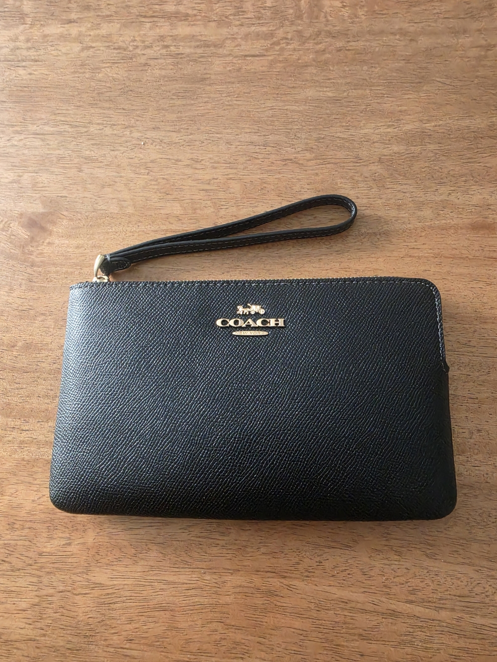 Large Corner Zip Wristlet